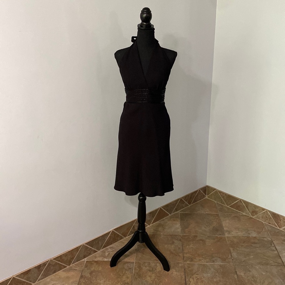 Jones New York Dress - size 12 black halter top